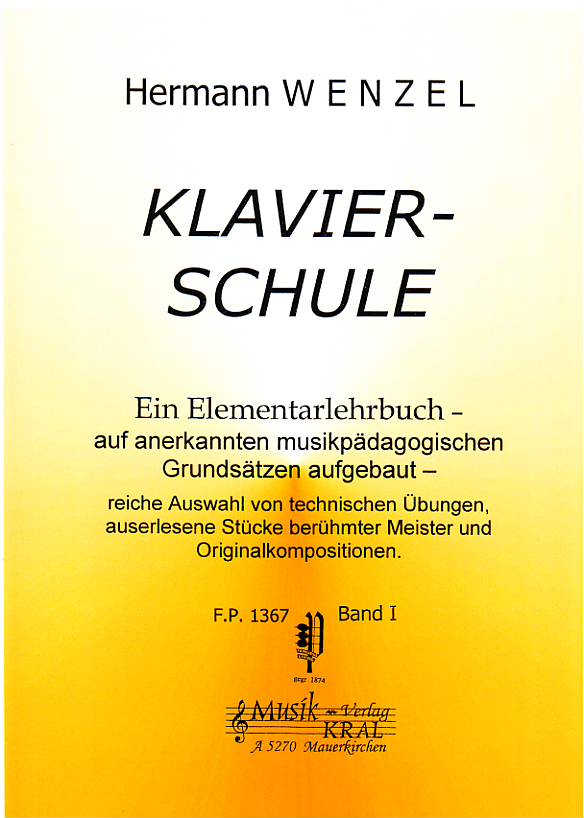 Klavierschule, Band I