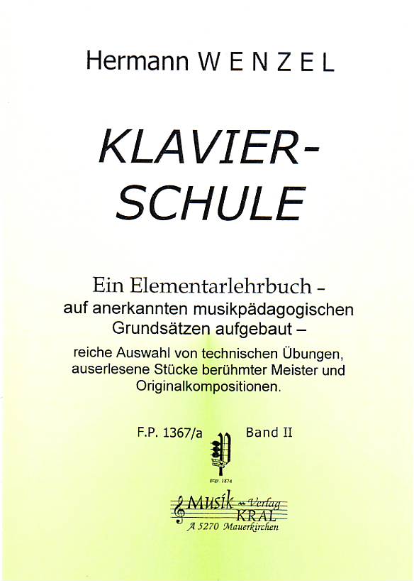 Klavierschule, Band II