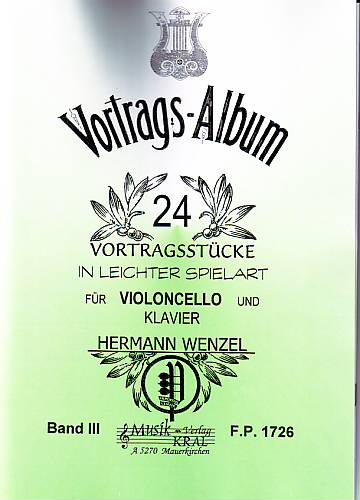 Vortrags-Album, Band III