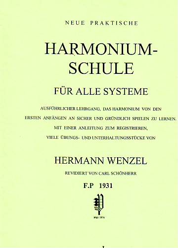Harmoniumschule, für alle Systeme