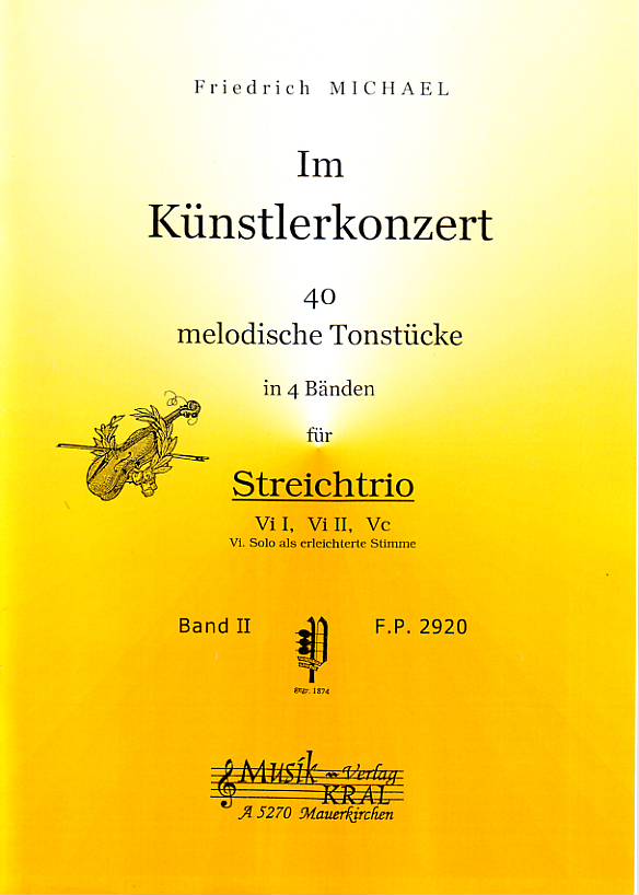 Im Künstlerkonzert, Band II