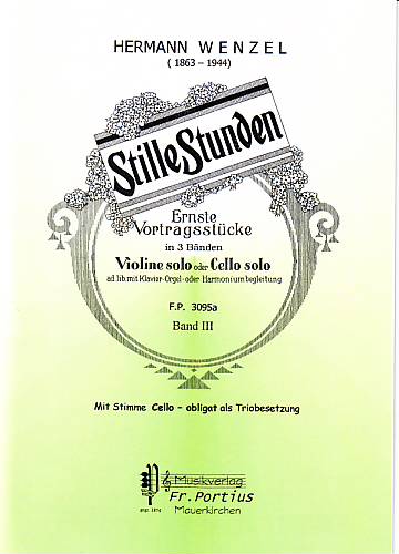 Stille Stunden, Band III