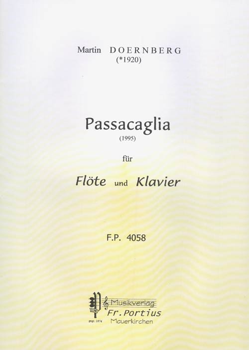 Passacaglia (1995) für Flöte und Klavier