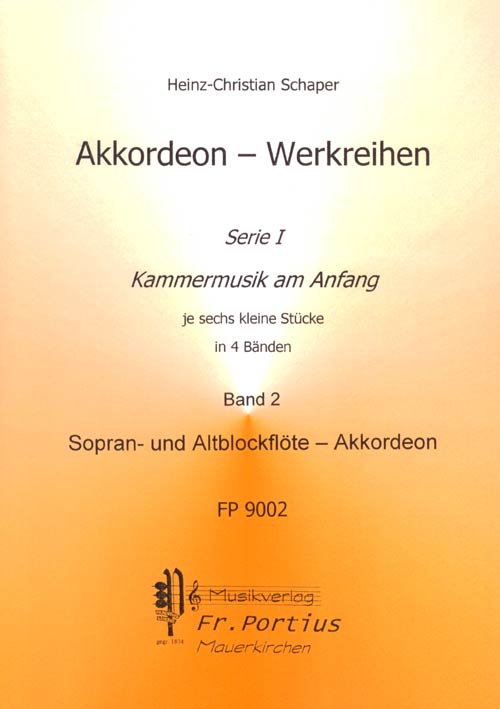 Akkordeon - Werkreihen, Serie I-Band 2