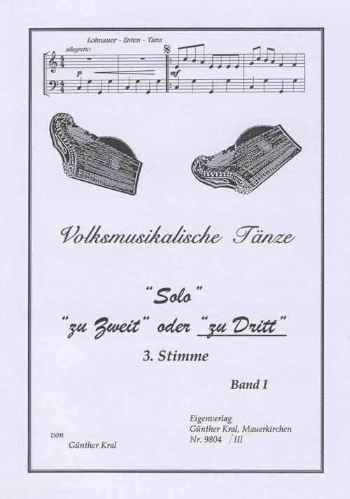 Volksmusikalische Tänze, Zither, 3.Stimme