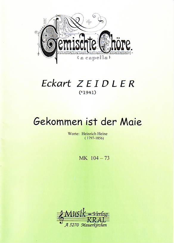 Gekommen ist der Maie