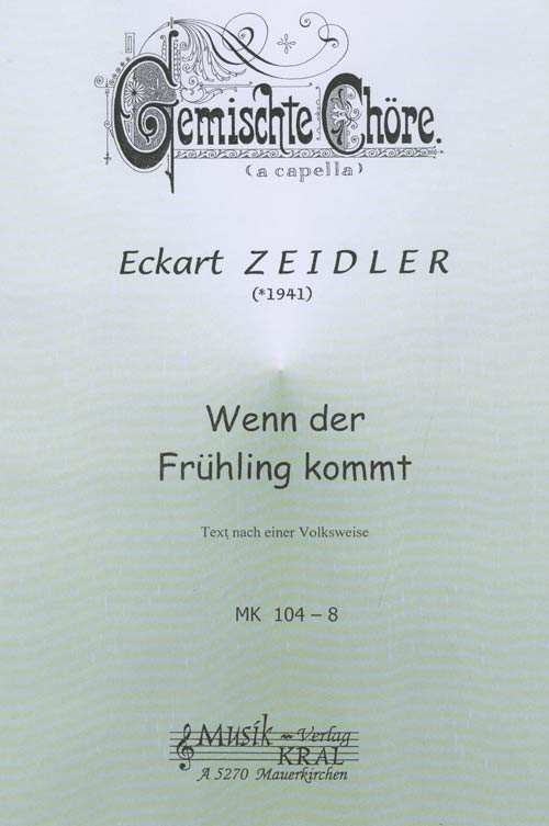 Wenn der Frühling kommt