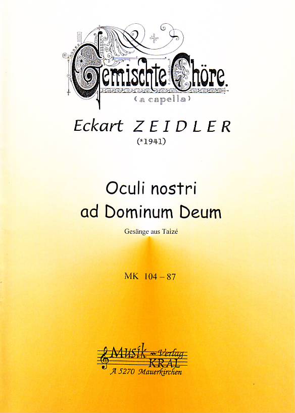 Oculi nostri ad Dominum Deum