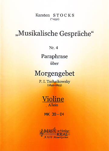 Paraphrase Nr.4, über "Morgengebet"
